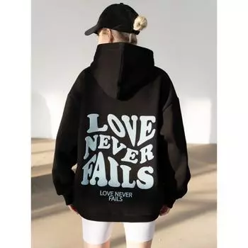 Новая модная хип-хоп толстовка с капюшоном S