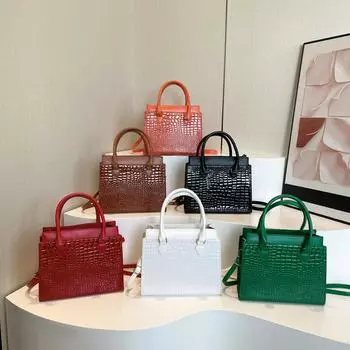 Новая модная и модная сумка большой вместимости для осени, повседневная сумка для поездок на работу, простая сумка-тоут Niche Trend