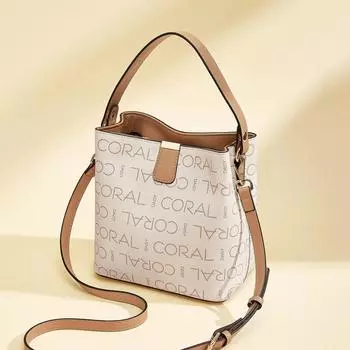 Новая модная и простая женская сумка через плечо, высококачественная легкая сумка большой вместимости, повседневные сумки-ведра, подходящие друг к другу