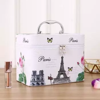 Новая модная косметичка большой емкости, косметичка, коробка для хранения, косметичка, портативная сумка