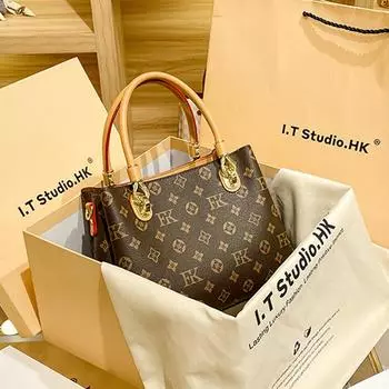 Новая модная кожаная сумка, подходящая ко всему, простая дизайнерская женская сумка через плечо, большая вместимость, повседневные роскошные сумки-тоут