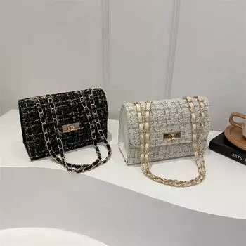 Новая модная летняя легкая роскошная модная повседневная квадратная сумка Простая модная сумка через плечо