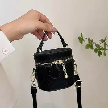 Новая модная многоцветная мини-сумка-ведро, портативная летняя корейская сумка через плечо, уникальная модная помада, сумки через плечо