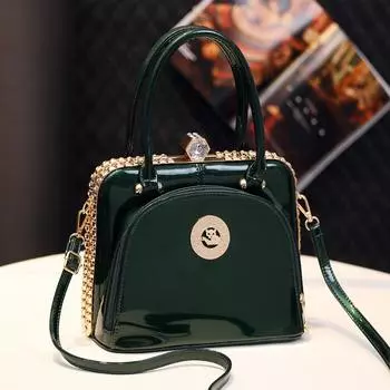 Новая модная модная женская сумка через плечо большой емкости бордовый