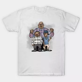 Новая модная мужская футболка с пятничным принтом, топы с короткими рукавами, повседневные футболки S белый