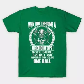 Новая модная мужская футболка с принтом «Я пожарный», «Пожарный», «Мы, пожарные», с коротким рукавом, футболки, повседневные S зелёный