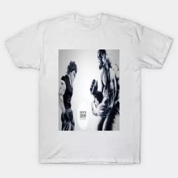 Новая модная мужская футболка Yujiro V Hulk с принтом, топы с короткими рукавами, повседневные футболки S белый