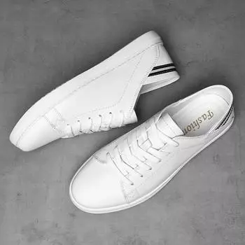 Новая модная мужская обувь для отдыха, роскошная мужская обувь, повседневные кроссовки для молодых людей, высококачественные мужские кроссовки для ходьбы, туфли на плоской подошве со шнуровкой 37