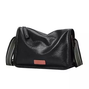 Новая модная мужская сумка, натуральная кожа, мужская сумка через плечо, модная и повседневная сумка через плечо, маленькая дорожная сумка из воловьей кожи с верхним слоем