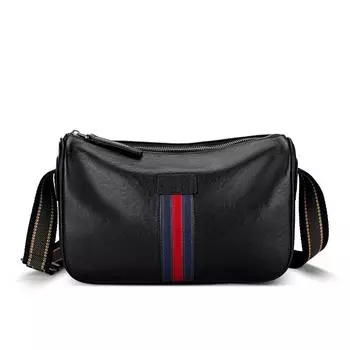 Новая модная мужская сумка, натуральная кожа, мужская сумка через плечо, модная и повседневная сумка через плечо, маленькая дорожная сумка из воловьей кожи с верхним слоем