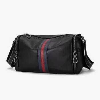Новая модная мужская сумка, натуральная кожа, мужская сумка через плечо, модная и повседневная сумка через плечо, маленькая дорожная сумка из воловьей кожи с верхним слоем
