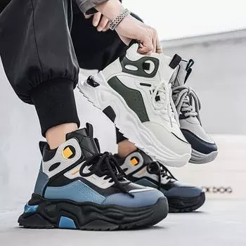 Новая модная мужская удобная спортивная обувь Four Seasons для мальчиков и девочек, трендовые дышащие повседневные кроссовки на мягкой подошве для бега, тренажерного зала 39 белый/зелёный