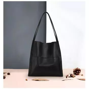 Новая модная наклонная ручная сумка через плечо, сумка-тоут из коровьей кожи, большая вместимость, большая сумка