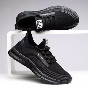 Новая модная повседневная обувь, мужская обувь, уличная дышащая мужская обувь с мягкой подошвой, модные кроссовки 39