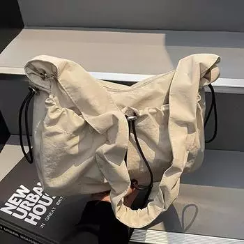 Новая модная повседневная сумка через плечо для женщин, женская сумка для мам из холста большой емкости, сумка через плечо для поездок на работу и обратно