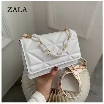 Новая модная простая темпераментная универсальная высококачественная текстура модная женская сумка через плечо женская сумка-мессенджер чёрный