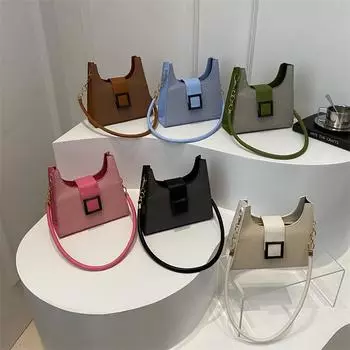 Новая модная ретро-сумка через плечо, женская сумка, популярная в этом году сумка-цепочка с ремешком под мышкой