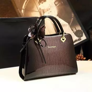 Новая модная роскошная сумка через плечо на одно плечо, сумка из окрашенной кожи, женская сумка из натуральной кожи розового золота