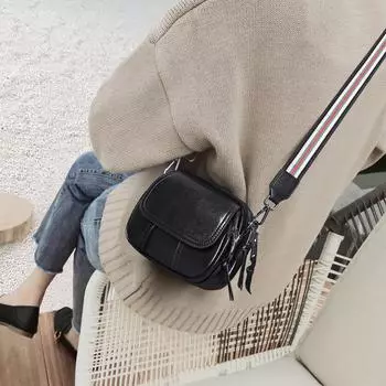 Новая модная сумка через плечо из натуральной кожи для женщин, универсальная повседневная сумка через плечо, модная сумка через плечо 18*15*7cm