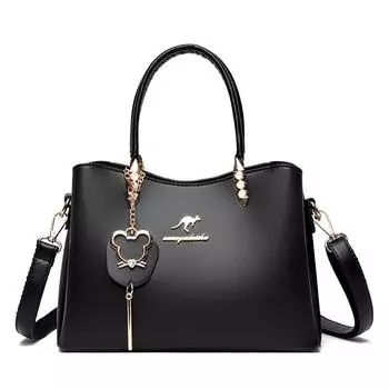 Новая модная сумка через плечо, сумка-тоут в стиле ретро для женщин, большая емкость