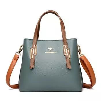 Новая модная сумка через плечо, женская сумка, женская сумка большой емкости жёлтый