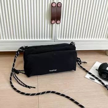 Новая модная сумка для бутылок для мужчин и женщин. Та же сумка через плечо для альпинизма и активного отдыха. Легкая многослойная маленькая сумка через плечо.