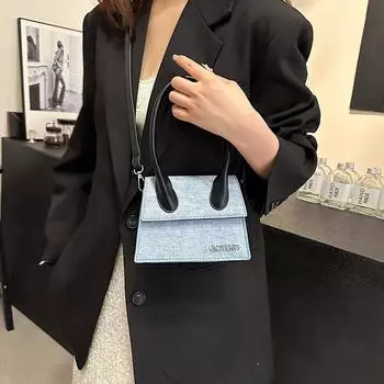 Новая модная сумка European Alphabet - женская ретро-трендовая универсальная сумка через плечо с фактурным дизайном