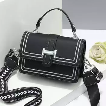 Новая модная сумка Macaron, высокий уровень внешнего вида, соответствующий цвет, швейная машина, сумка на одно плечо, универсальная, большая вместимость, женская сумка .