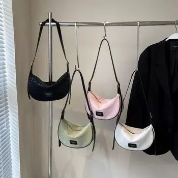 Новая модная сумка-пельмень Niche, модная и красивая, повседневная сумка через плечо на одно плечо