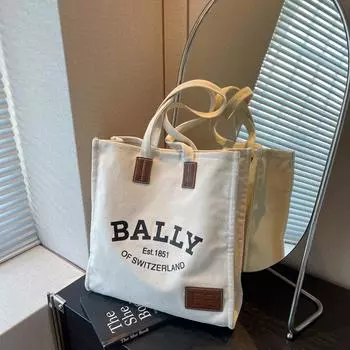 Новая модная тенденция 2023 года. Большая вместительная сумка-тоут для женщин, простая и универсальная сумка через плечо для поездок на работу, легкая сумка белый