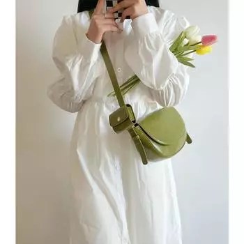 Новая модная уличная сумка-седло, ретро-модная сумка на плечо, простая и атмосферная сумка через плечо для женщин