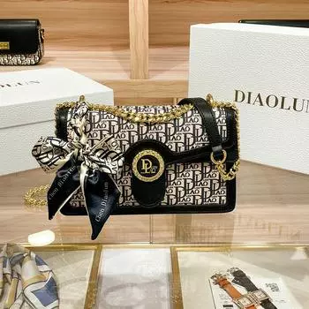 Новая модная универсальная сумка, повседневная, высококачественная, сумка на плечо с цепочкой, большая вместимость, многофункциональная сумка через плечо