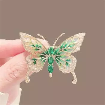 Новая модная женская брошь, брошь в стиле бабочки, роскошная брошь, студенческая брошь, брошь для одежды