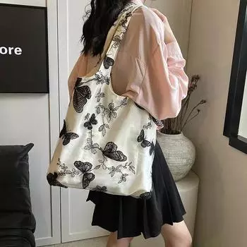 Новая модная женская мягкая тканевая сумочка, роскошный дизайн, сумка-хобо через плечо, клатч, повседневная сумка для покупок большой емкости, кошелек