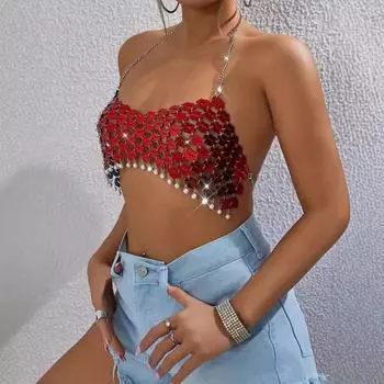 Новая модная женская одежда на шнуровке сексуальные красотки маленькие подтяжки секс одежда one size fits all красный