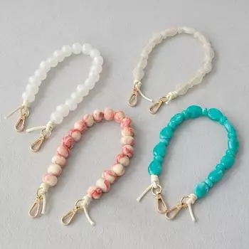 Новая модная женская сумка, аксессуар, съемная бутиковая бисерная цепь, милый акриловый роскошный ремень, женская сумка с ручкой через плечо, цепочка 42CM светло-синий