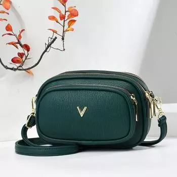 Новая модная женская сумка через плечо Hundred, мини-сумка через плечо с несколькими карманами, женская маленькая квадратная сумка