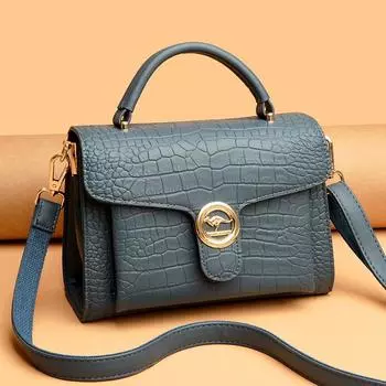 Новая модная женская сумка из крокодиловой кожи высокого качества из искусственной кожи через плечо, женская сумка через плечо для телефона, роскошные сумки-тоуты
