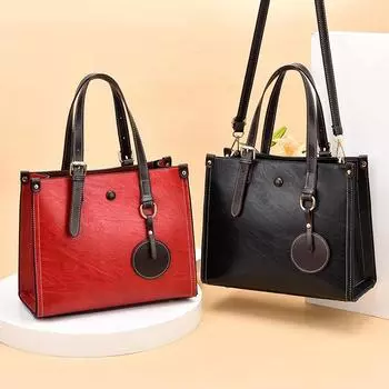 Новая модная женская сумка, роскошная сумка, европейская и американская сумка через плечо, высококачественные кожаные женские сумки через плечо