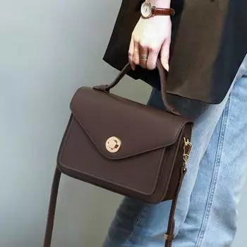 Новая модная женская сумка с бесплатной почтовой доставкой из натуральной кожи, сумка для поездок на работу, универсальная сумка высокого класса на одно плечо