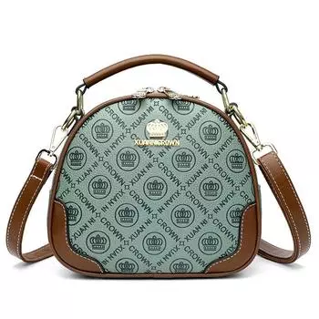 Новая модная женская сумка с принтом, маленькая сумка в стиле ретро, сумка через плечо с текстурой ниши, женская универсальная ручная сумка через плечо