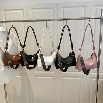 Новая модная женская сумка высокого класса из мягкой кожи с текстурой на одно плечо женская сумка через плечо с геометрическим узором на широкое плечо 29x9x19cm коричневый