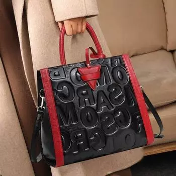 Новая модная женская сумка, женская сумка, универсальная верхняя сумка из коровьей кожи, одно плечо, женская сумка через плечо