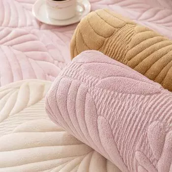 Новая молочная плюшевая подушка для дивана с противоскользящим и утолщенным плюшевым чехлом для подушки 70*70