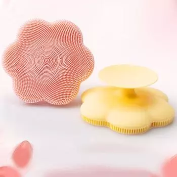 Новая мягкая щетка для очищения лица, силиконовая щетка для глубокого массажа, мини-отшелушивающее очищающее средство