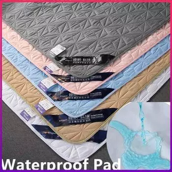 Новая мягкая водонепроницаемая хлопковая простыня, наматрасник, стеганое покрывало, эластичные простыни, наматрасник, топпер 90x200cm Only A Sheet