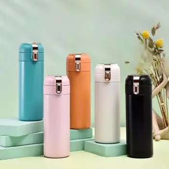 Новая мультяшная детская кружка Bounce 304, портативная портативная спортивная чашка для улицы, небольшой свежий подарок 420ML розовый