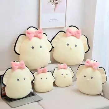 Новая мультяшная кукла Oyster Baby Плюшевые игрушки Милая мягкая со спящей куклой Oyster Подарок на день рождения 20cm жёлтый