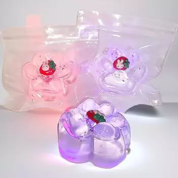 Новая мультяшная милая светящаяся кошачья лапка Tpr кошачья лапка медленная отскакивающая игрушка забавная кошачья лапка щипок милая мультяшная сжимающая кошачья лапка A3