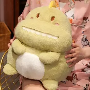 Новая мультяшная плюшевая игрушка в виде животного Dundun Dinosaur Doll Gift Birthday Doll Grab Machine Rag Doll 25cm0.25kg